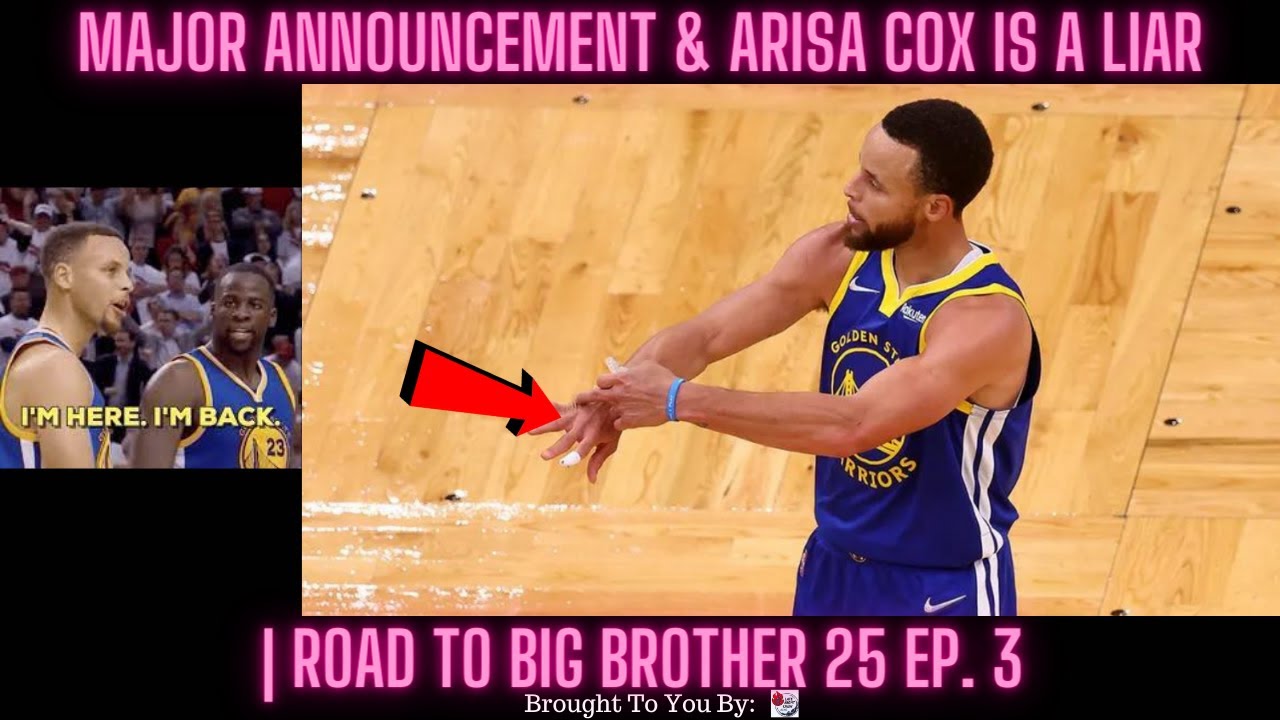 MAJOR ANNOUNCEMENT & Arisa Cox Is A Liar | Road To Big Brother 25 Ep. 3