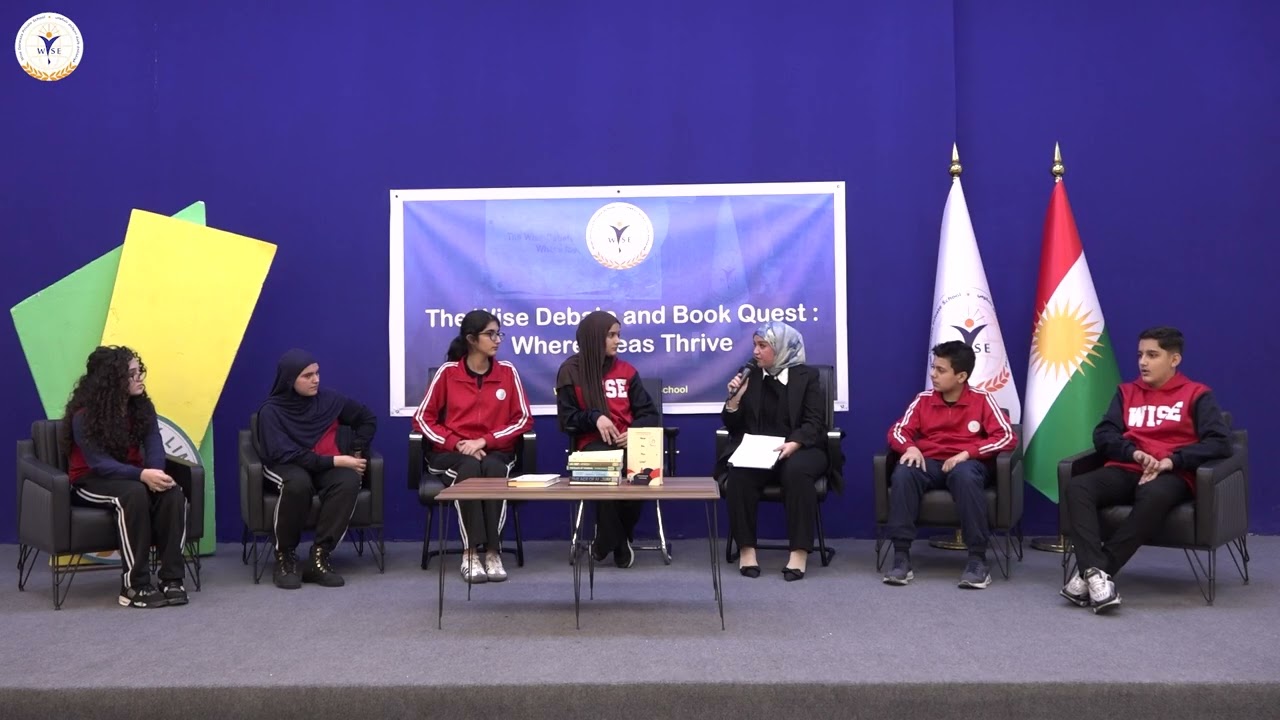 قوتابیانی وایزی دەروازە هەستان بە ئەنجامدانی دیبەیتێکی وێژەیی! 📚