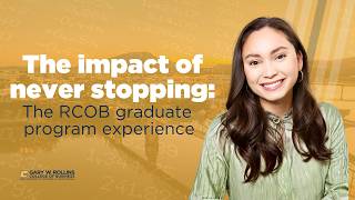 The Impact of Never Stopping | MBA at UTC's Rollins College of Business — Sami Lord