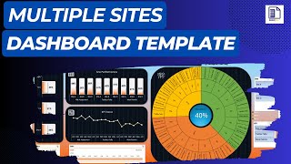 Multiple Sites Dashboard Template for Tracking HSE KPIs of Multiple Sites
