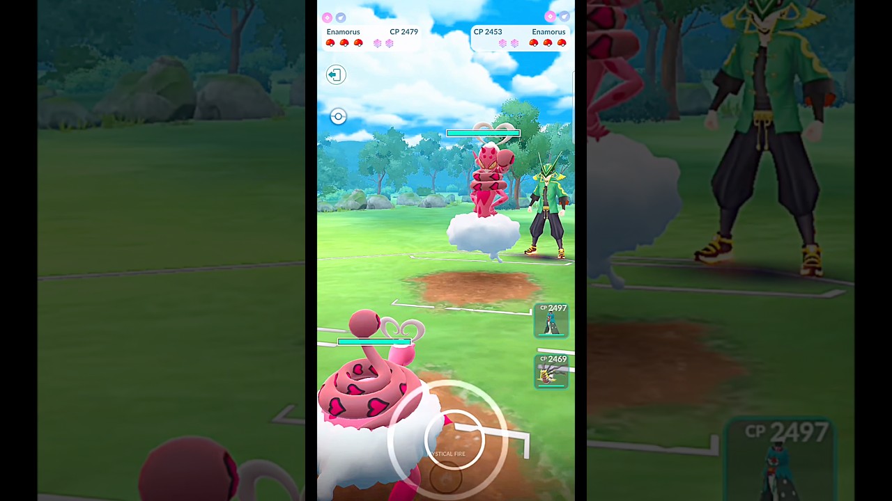 ✨️Therian Enamorus VS✨️Incarnate Enamorus PVP Battle in Pokemon Go