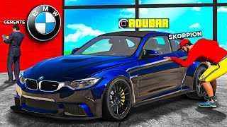Roubando TODAS as BMW DA CONCESSIONÁRIA do GTA 5!!