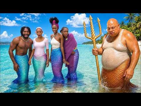WE BECAME MERMAID FAMILY IN REAL LIFE FOR 24 HOURS.. (Berry Avenue)