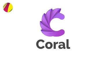 Letter C Logo Design Tutorial in Gravit Designer. How to design a colorful lettermark in Gravit