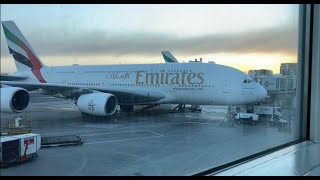 TRIPREPORT | Emirates (ECONOMY) | Frankfurt (FRA) - Dubai (DXB) | Airbus A380-861