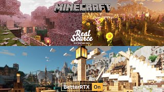 RealSource Realistic RTX pack 3.0 for Minecraft 1.20.51 Trails and Tales with BetterRTX