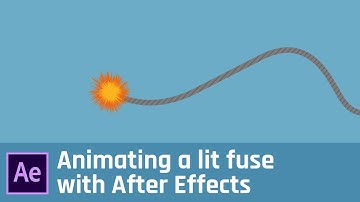 Animating a lit fuse - Adobe After Effects tutorial