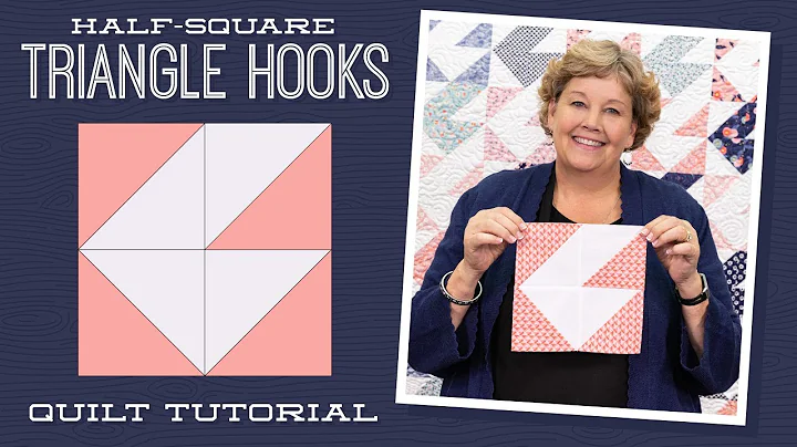 Make a "Half-Square Triangle Hooks" Quilt with Jenny Doan of Missouri Star (Video Tutorial)