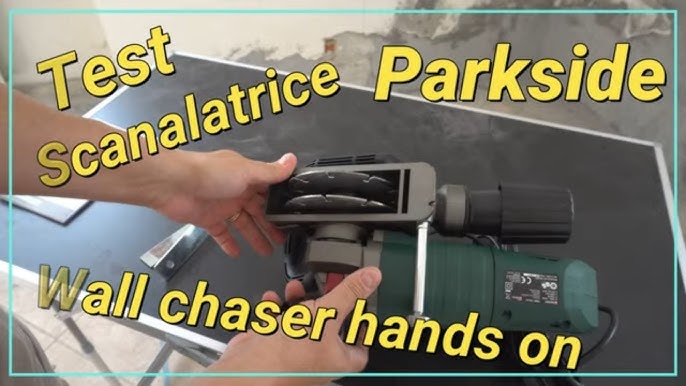 Parkside Wall Chaser PMNF 1500 A1 TESTING - YouTube