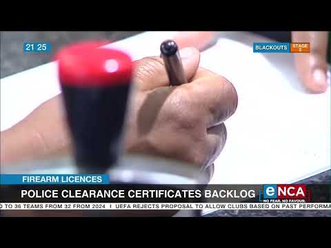 Police clearance certificates backlog