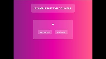 (Unorganized) Mastering QT QML 6: Lecture 8 - Mini Project 1: Counter Application