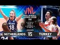 Netherlands vs. Turkey | Highlights | Women's VNL 2019