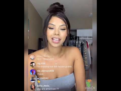 Tiana Musarra ALWAYS BEING ASKED TO TWERK ON LIVE INSTAGRAM - YouTube 