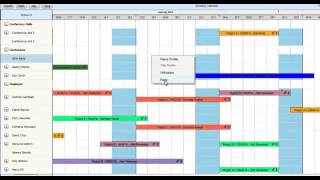 eResource Scheduler - Different ways of creating bookings.