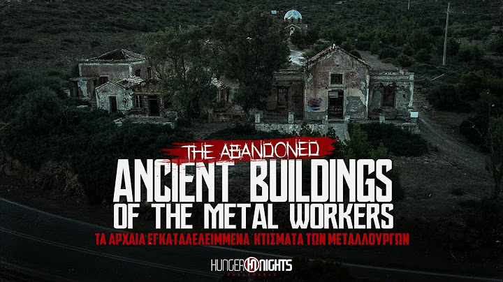 THE ANCIENT BUILDINGS OF THE METAL WORKERS (ΤΑ ΑΡΧΑΙΑ ΕΓΚΑΤΑΛΕΛΕΙΜΜΕΝΑ ΟΙΚΙΣΜΑΤΑ ΤΩΝ ΜΕΤΑΛΛΟΥΡΓΩΝ