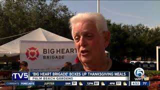 'Big Heart Brigade' boxes up Thanksgiving meals