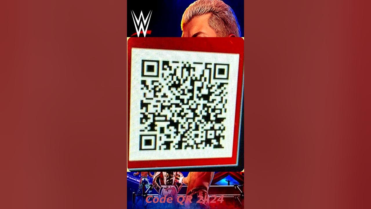 Code QR WWE SuperCards 2k24 - YouTube