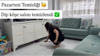 Pazartesi Temizliği Detaylı Salon Temizliği Vlog I