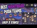 BEST Nightmare Adventure Teams? 3-Star Stages Easily! [Seven Knights: Rebirth]