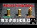 Cuál suena más fuerte? Cartuchos de Fogueo, Traumática y Fuego en Decibles VER HASTA EL FINAL