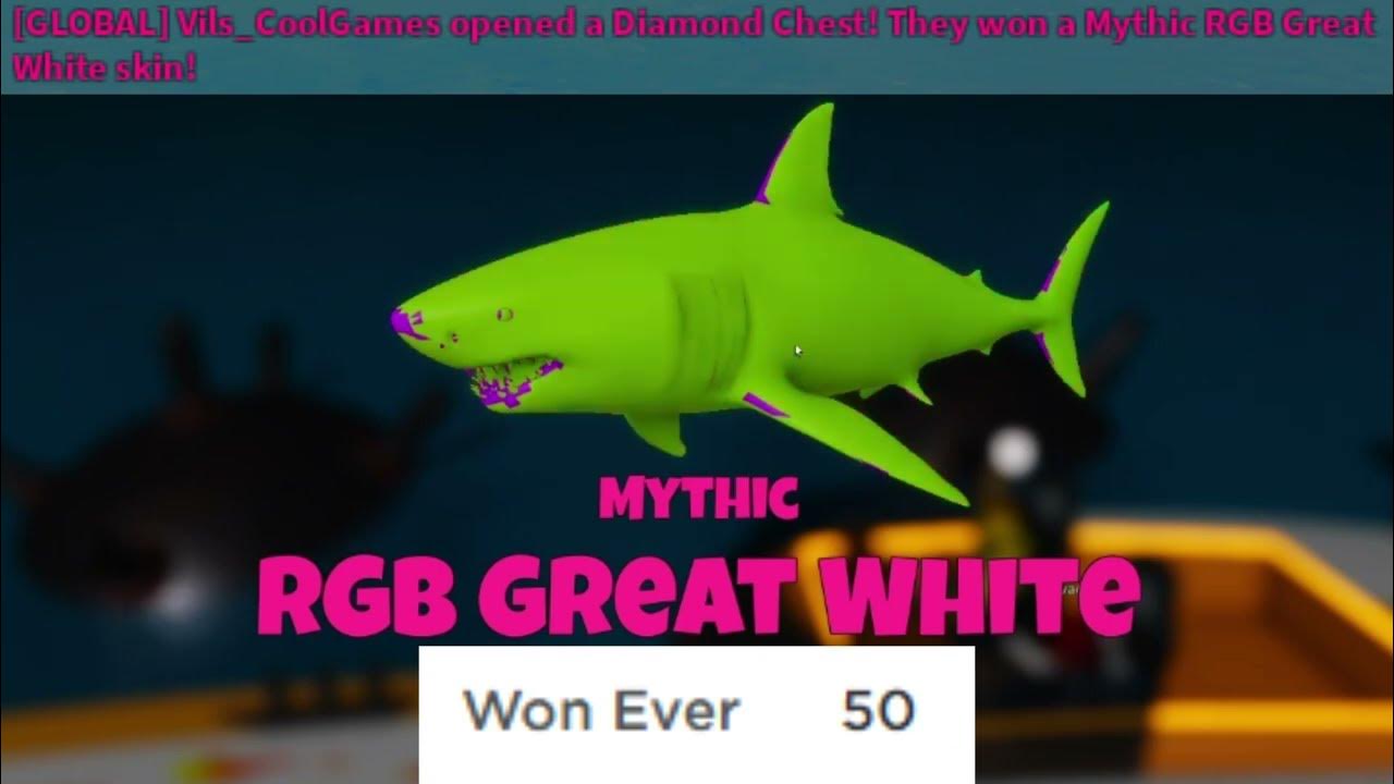 ROBLOX SHARKBITE 2 RAREST BADGE UNLOCKED [RGB SHARK] YouTube