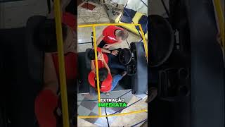 Extração Imediata De Um Paciente Em Pcr Do Veiculo.