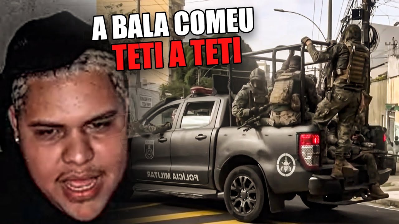 JMDECK REAGINDO: OPERAÇÃO DO BOPE E DO CORE NO LINS - bala comeu