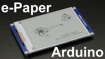 Дисплей ePaper 800x600 и Ардуино