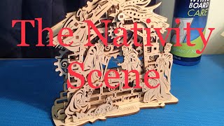 The Nativity scene (by UGEARS) not sponsored
