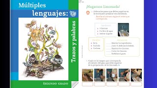 Múltiples lenguajes: trazos y palabras página 34 │Hagamos limonada