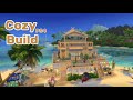 Cozy Beach House Build | The Sims 4 PS4 | Island Living