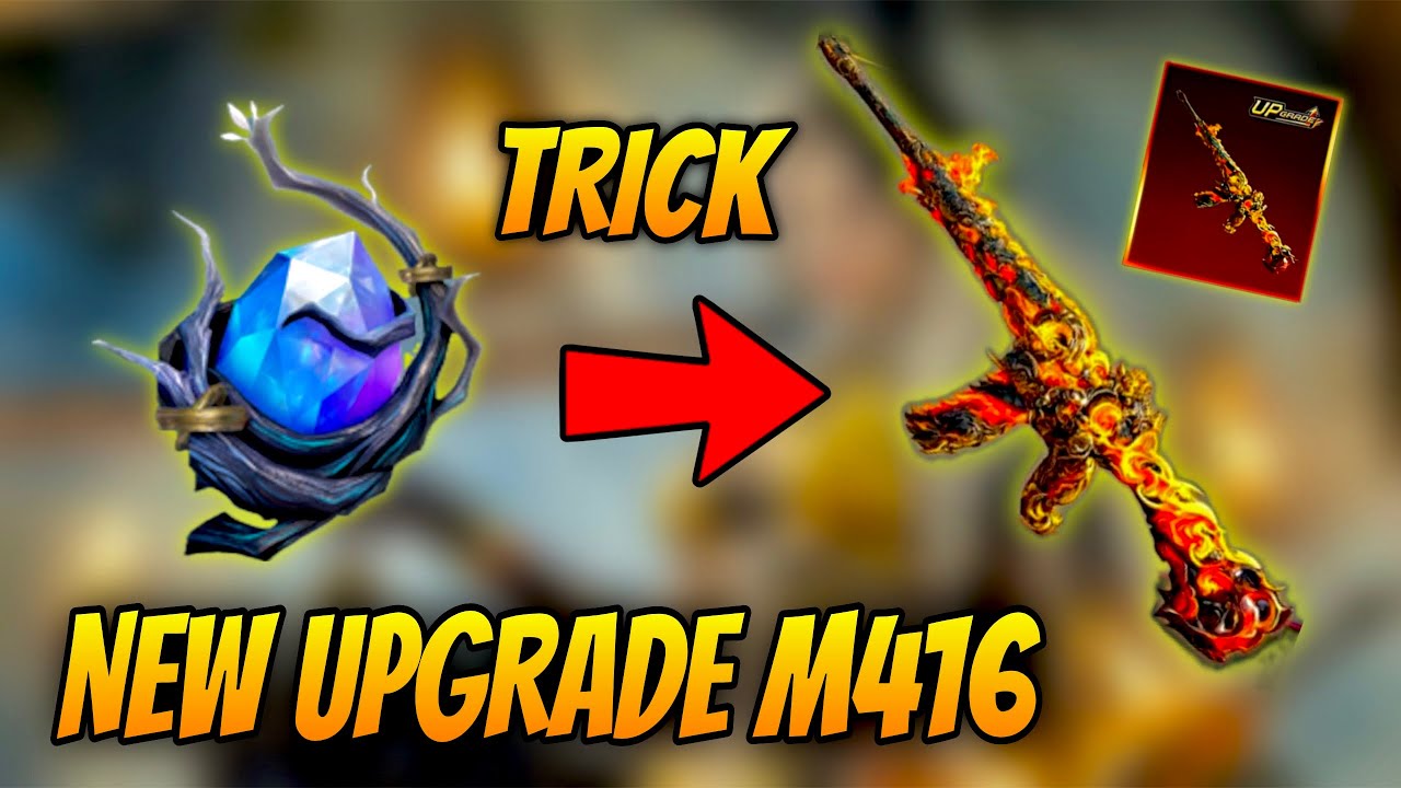🤯HOW TO GET NEW UPGRADE M416 IN BGMI & PUBG - 10UC TIPS & TRICK CRATE OPENING M416 😍
