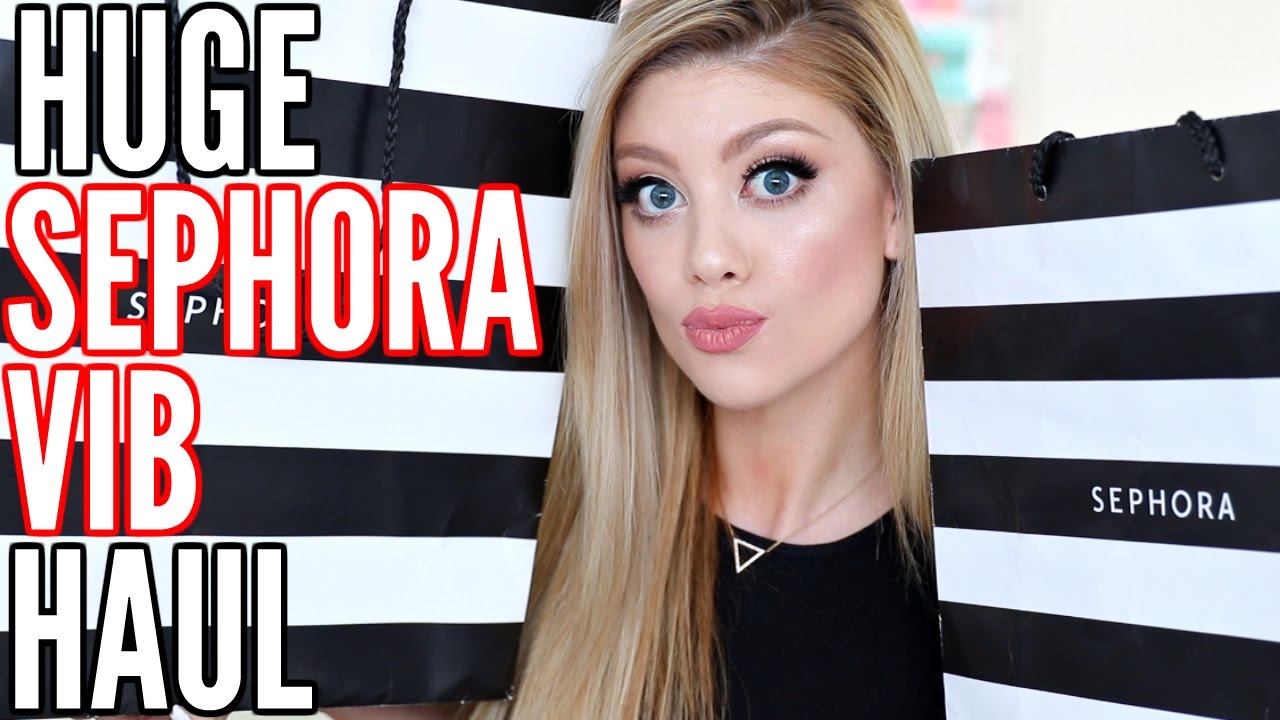 HUGE SEPHORA VIB SALE HAUL | 2017