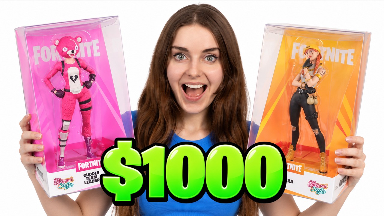 Unboxing $1000 of Fortnite Toys!