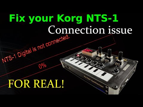 Fix the Korg NTS-1 connection issue in Windows for REAL!