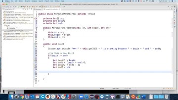 CSC250 11/12/20 Multi-threaded merge sort and intro to Android Development