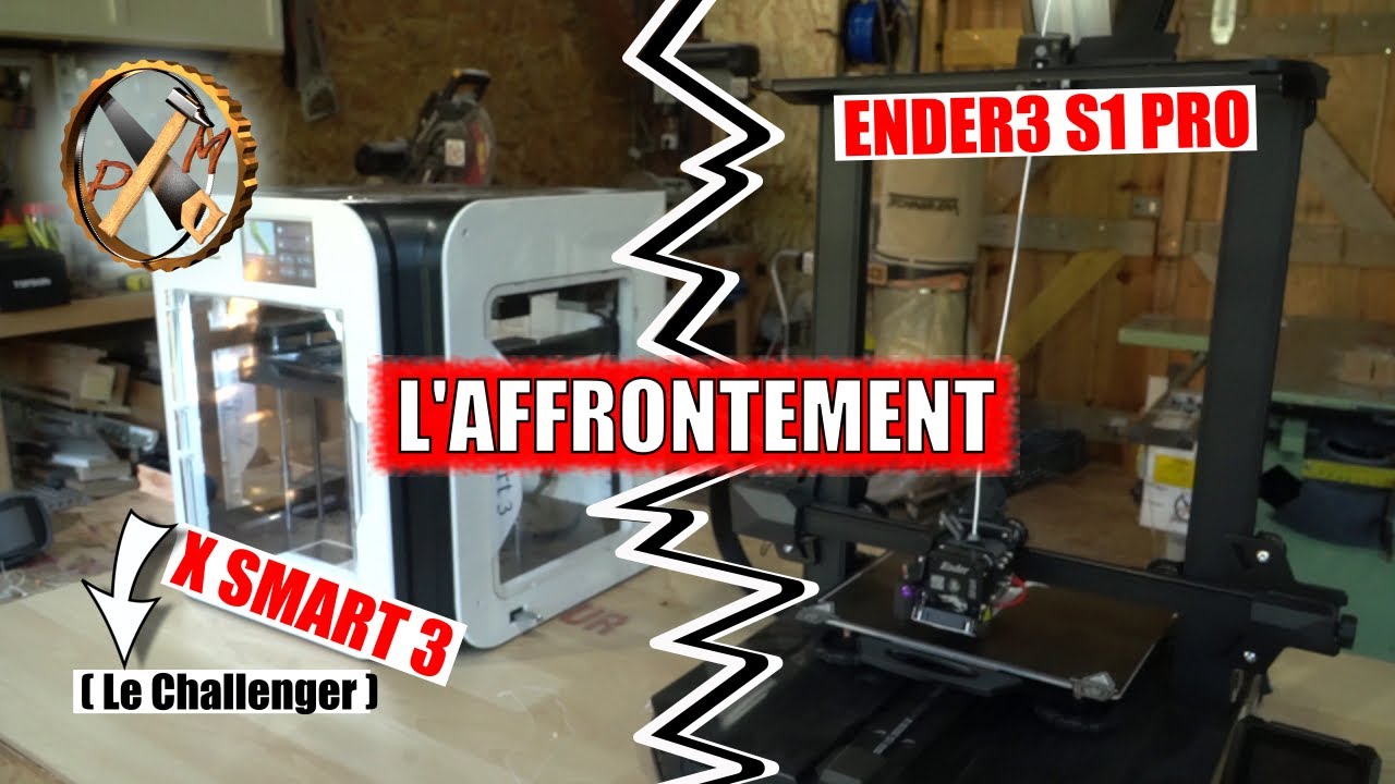 Vous allez être SURPRIS!!! Le match CREALITY ENDER3 S1 Pro VS QIDI X