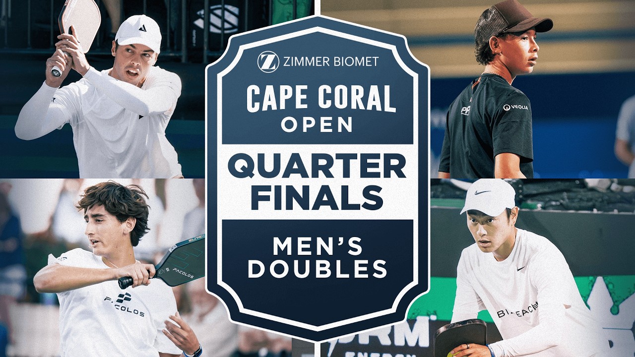 Johns/Tardio vs Shimabukuro/Funemizu at the Zimmer Biomet Cape Coral Open