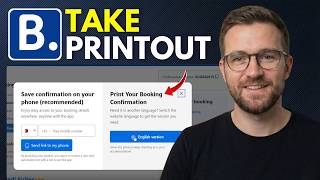 How to take a printout on Booking.com (Step By Step 2026)