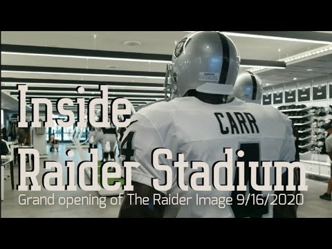 Inside Raider Stadium | Grand opening of The Raider Image Las Vegas 9/16/2020