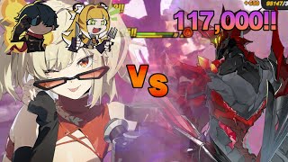 First endgame kill! 117k Max Score Crit Burnice vs Pompey | ZZZ Threshold Sim