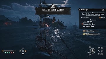 SKULL AND BONES - 16k helm wager stolen