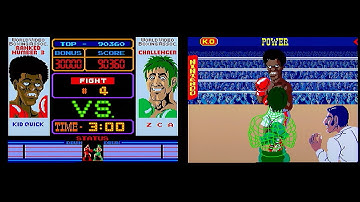 Punch-Out!! (Arcade) - Loop 1 Speedrun [2:24] (Commentated)