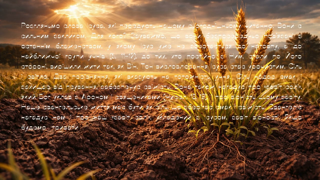 5. Сіль і світло