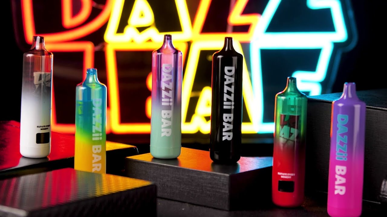 2024 Best OLED Screen Conceal Cart Battery - DAZZii BAR from DAZZLEAF