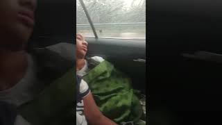 Sleeping Babies In The Car