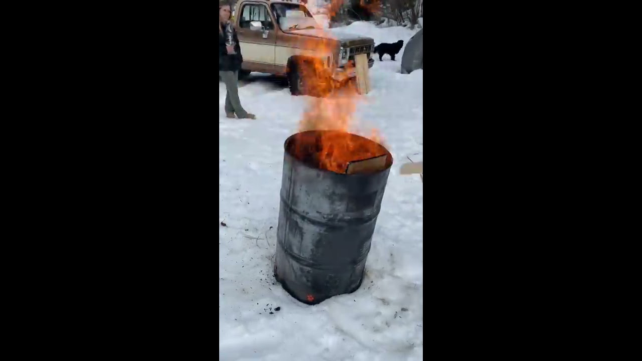 Making A Burn Barrel