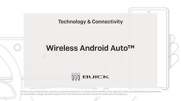 How to Use Wireless Android Auto | Buick