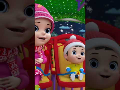 Рождественские Колеса На Автобусе Песня Для Детей #shorts #fun #christmaswheelsonthebus #kids #song
