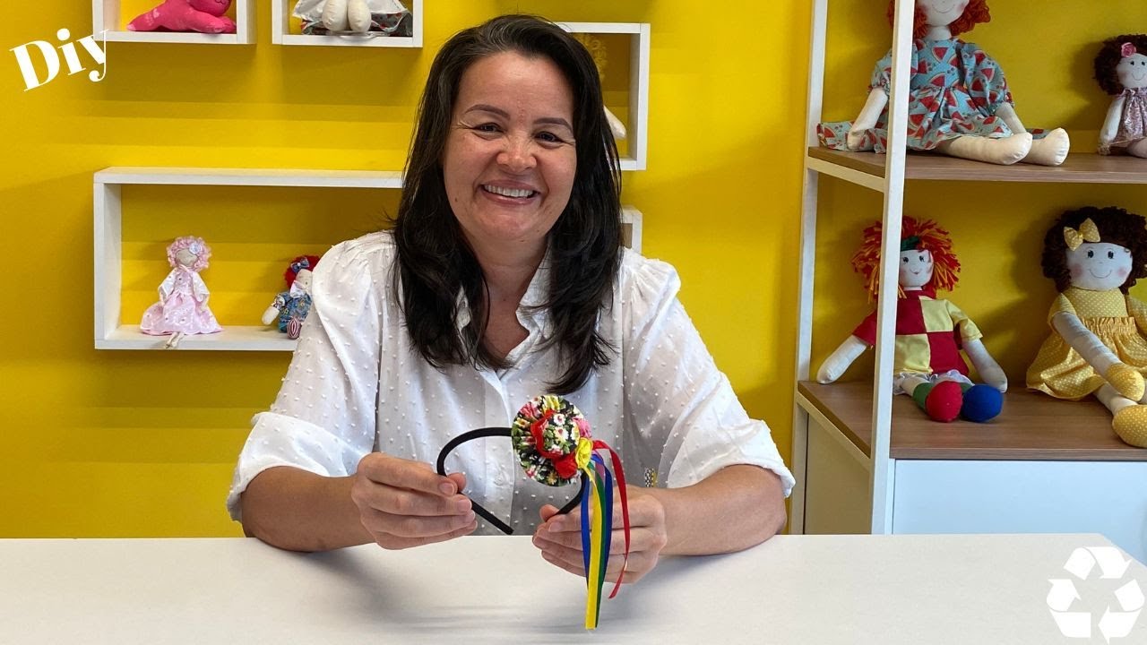 Как сделать шапку с крышкой от бутылки Festa Junina или магнит на холодильник